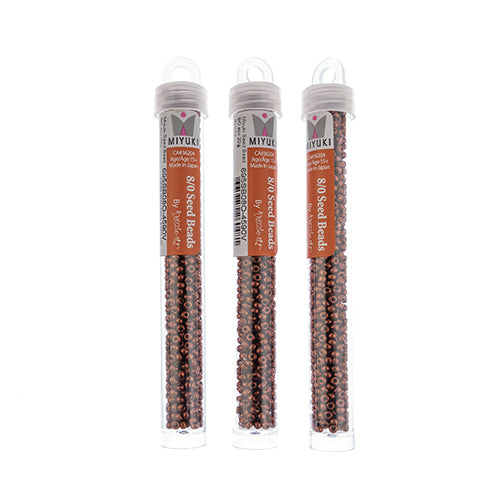 Miyuki Seed Beads Bronze - 22g Vials