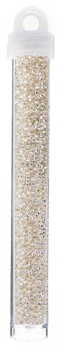 Miyuki Seed Beads Crystal Silver Lined - 22g Vials