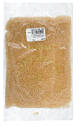 Miyuki Seed Beads Light Gold Silver Lined 250g