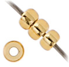 Miyuki Seed Beads Gold Silver Lined  - 22g Vials