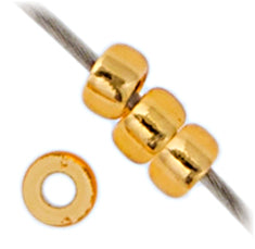 Miyuki Seed Beads 11/0 Dark Gold Silver Lined  - 22g Vials