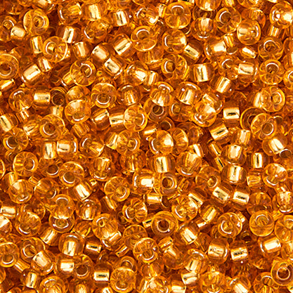 Miyuki Seed Beads 11/0 Dark Gold Silver Lined 250g