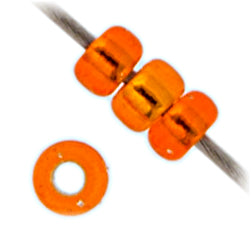 Miyuki Seed Beads Orange Silver Lined 250g