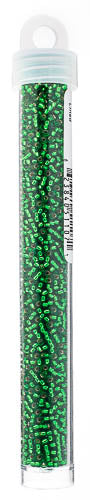 Miyuki Seed Beads Green Silver Lined - 22g Vials