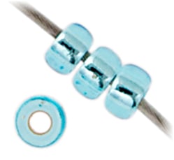 Miyuki Seed Bead 11/0 Aqua Silver Lined 250g