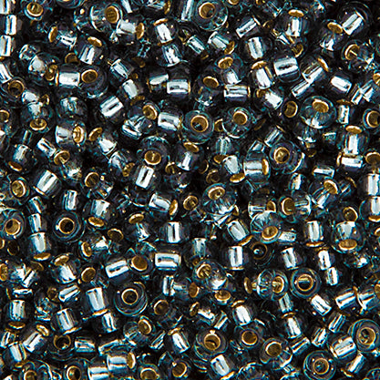 Miyuki Seed Bead 11/0 Grey Silver Lined - 22g Vials