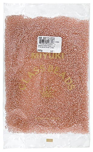 Miyuki Seed Bead 11/0 Pink Mist Silver Lined 250g