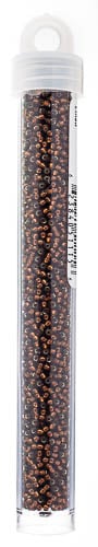Miyuki Seed Bead 11/0 Root Beer Silver Lined - 22g Vials