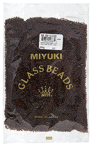 Miyuki Seed Bead 11/0 Root Beer Silver Lined 250g