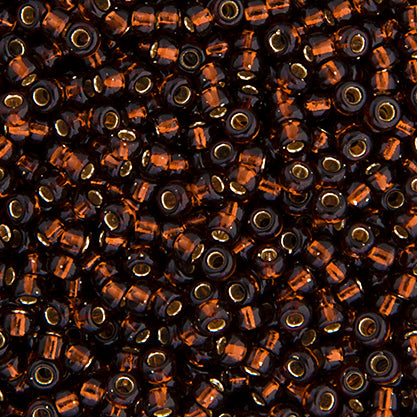 Miyuki Seed Bead 11/0 Root Beer Silver Lined 250g