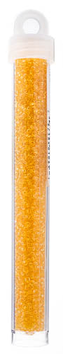 Miyuki Seed Beads Transparent Light Topaz - 22g Vials