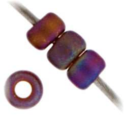 Miyuki Seed Bead 11/0 Root Beer Transparent Matte AB Rainbow 250g