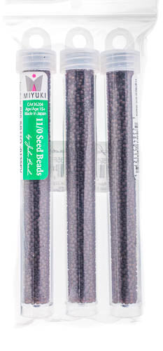 Miyuki Seed Bead 11/0 Root Beer Transparent Matte - 22g Vials