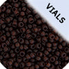 Miyuki Seed Bead 11/0 Root Beer Transparent Matte - 22g Vials