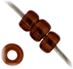 Miyuki Seed Bead 11/0 Chocolate Brown Transparent - 22g Vials