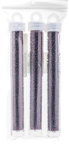 Miyuki Seed Bead 11/0 Chocolate Brown Transparent - 22g Vials