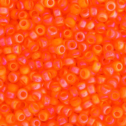 Miyuki Seed Bead 11/0 Orange Transparent AB Matte 250g