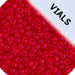 Miyuki Seed Bead 11/0 Red Orange Transparent - 22g Vials