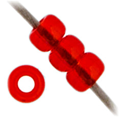 Miyuki Seed Bead 11/0 Red Orange Transparent 250g