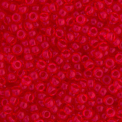 Miyuki Seed Bead 11/0 Red Orange Transparent 250g