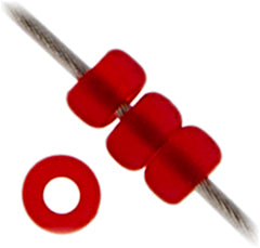 Miyuki Seed Beads 11/0 Ruby Transparent Matte 250g
