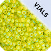 Miyuki Seed Bead 11/0 Chartreuse Transparent AB Matte - 22g Vials