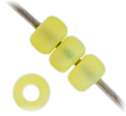 Miyuki Seed Bead 11/0 Chartreuse Transparent AB Matte 250g