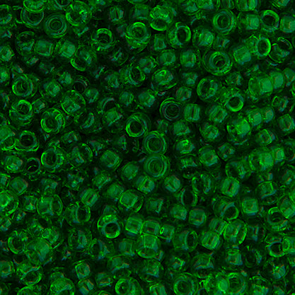 Miyuki Seed Bead 11/0 Green Lime Transparent - 22g Vials