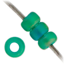Miyuki Seed Bead 11/0 Emerald Transparent AB Matte - 22g Vials