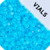 Miyuki Seed Bead 11/0 Aqua Transparent AB Matte - 22g Vials