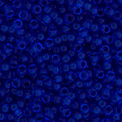 Miyuki Seed Bead 11/0 Cobalt Transparent - 22g Vials