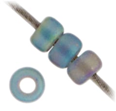 Miyuki Seed Bead 11/0 Grey Transparent AB Matte Rainbow 250g