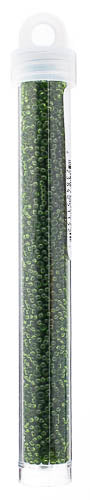 Miyuki Seed Bead 11/0 Olive Transparent - 22g Vials