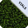 Miyuki Seed Bead 11/0 Olive Transparent - 22g Vials
