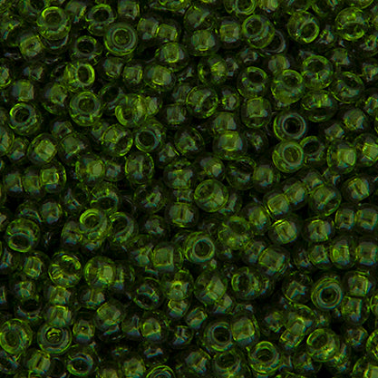 Miyuki Seed Bead 11/0 Olive Transparent 250g