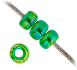 Miyuki Seed Bead 11/0 Green Transparent AB - 22g Vials