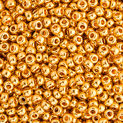 Miyuki Seed Bead 11/0 24kt Gold Plated 250g