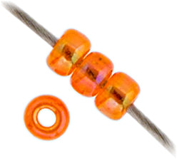 Miyuki Seed Bead 11/0 Light Orange Transparent AB 250g