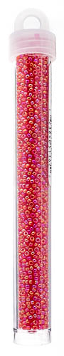 Miyuki Seed Bead 11/0 Light Siam Transparent AB - 22g Vials