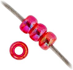 Miyuki Seed Bead 11/0 Light Siam Transparent AB 250g