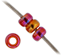 Miyuki Seed Bead 11/0 Topaz Transparent AB - 22g Vials