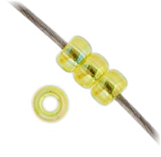 Miyuki Seed Bead 11/0 Chartreuse Transparent AB - 22g Vials