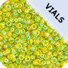 Miyuki Seed Bead 11/0 Chartreuse Transparent AB - 22g Vials