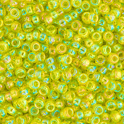 Miyuki Seed Bead 11/0 Chartreuse Transparent AB - 22g Vials