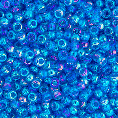Miyuki Seed Bead 11/0 Blue Azure Transparent AB 250g