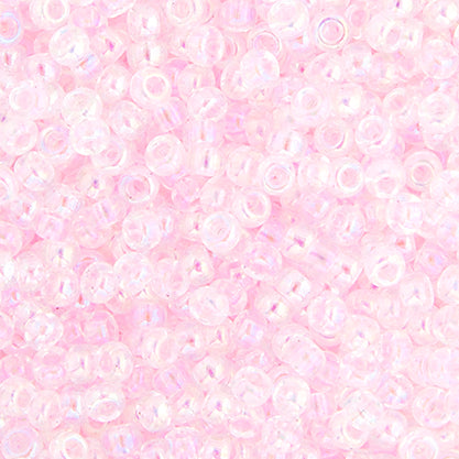 Miyuki Seed Bead 11/0 Light Pink AB Lined-Dyed - 22g Vials