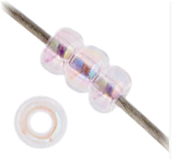 Miyuki Seed Bead 11/0 Light Pink AB Lined-Dyed - 22g Vials