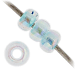 Miyuki Seed Bead 11/0 Sky Blue AB Lined-Dyed - 22g Vials