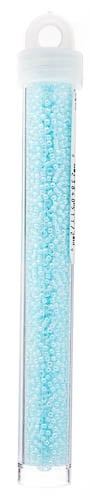 Miyuki Seed Bead 11/0 Sky Blue AB Lined-Dyed - 22g Vials