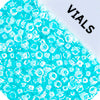Miyuki Seed Bead 11/0 Sky Blue AB Lined-Dyed - 22g Vials